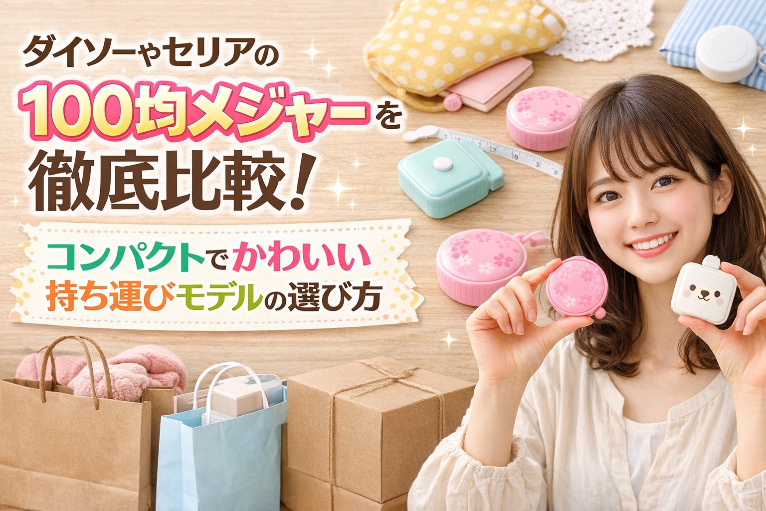 100均メジャーはどこで買う？用途別のおすすめと便利な活用法