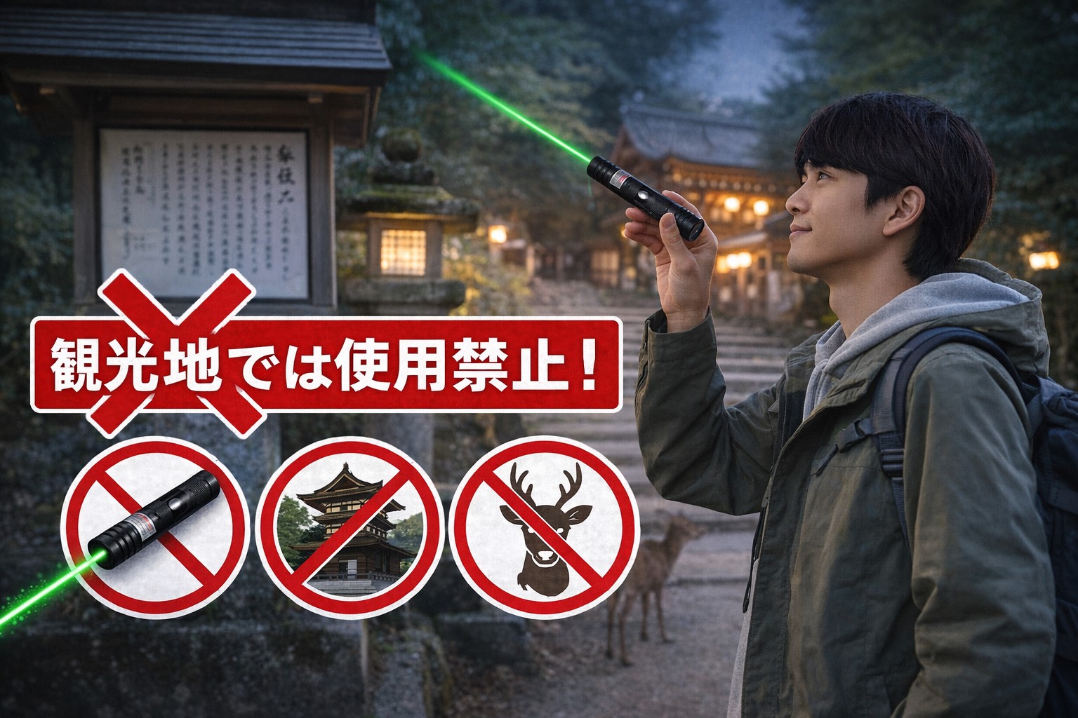 国内観光における利用時のマナー