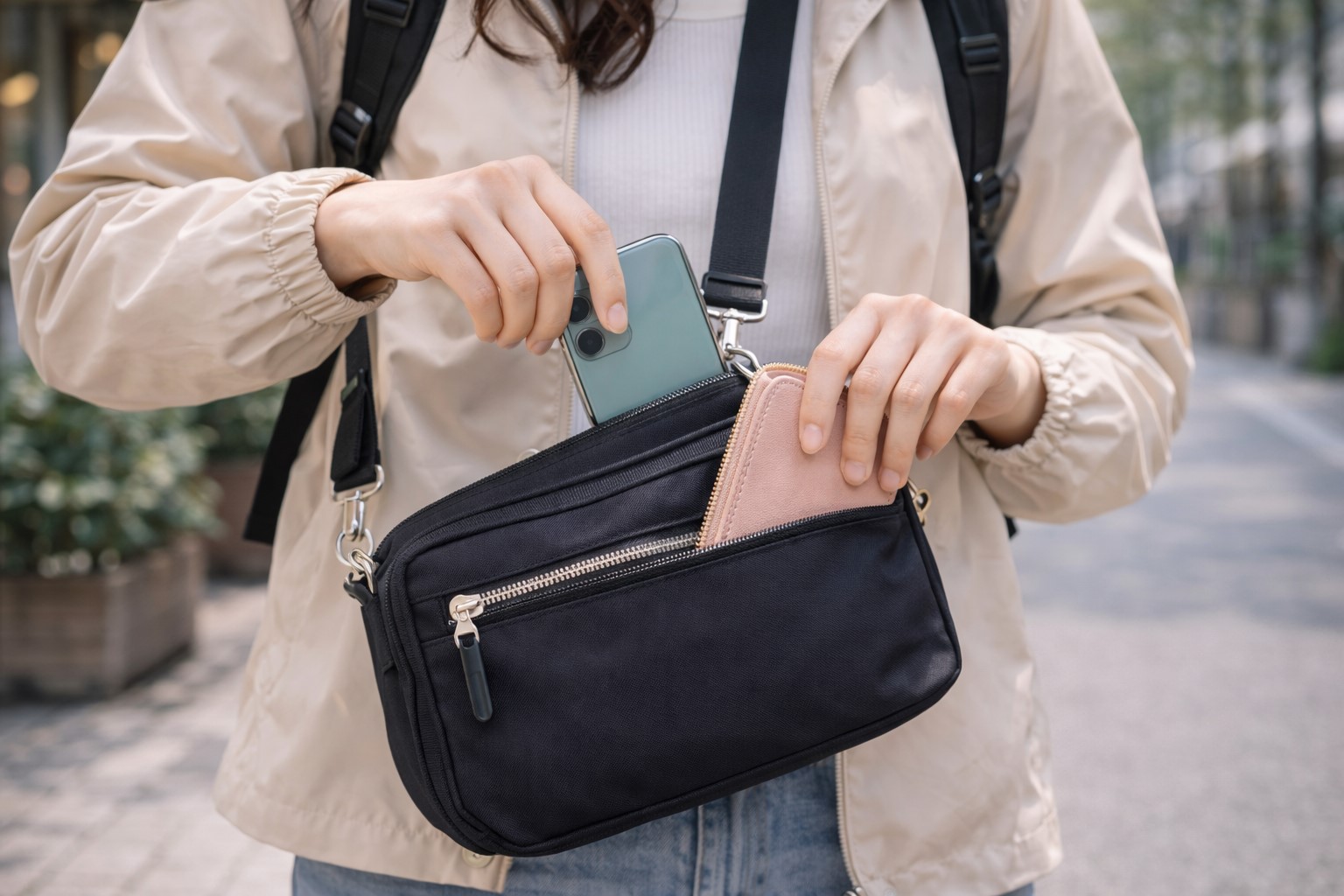 すぐ使うスマホや財布の賢い分け方