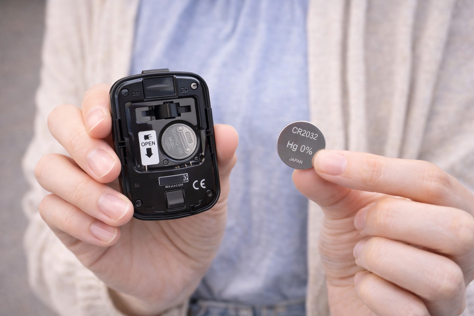 電池交換は自分でできる？