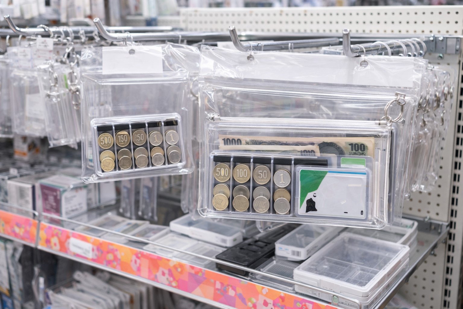 100均店舗の売り場コーナー