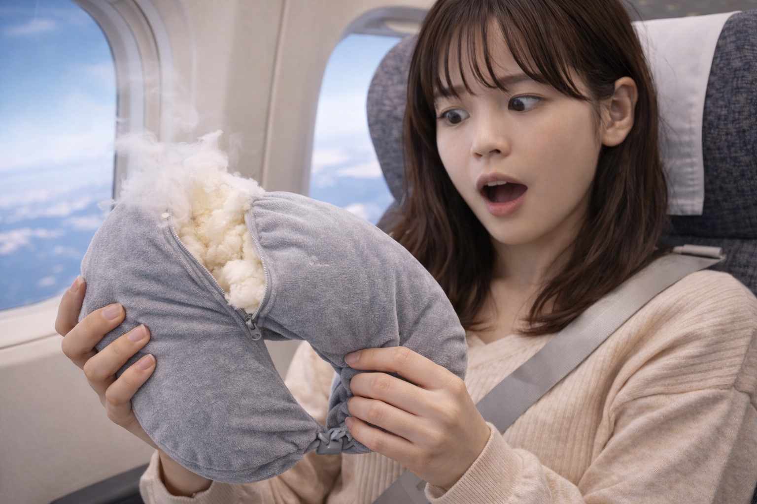 飛行機に持ち込むと気圧で破裂するって本当？