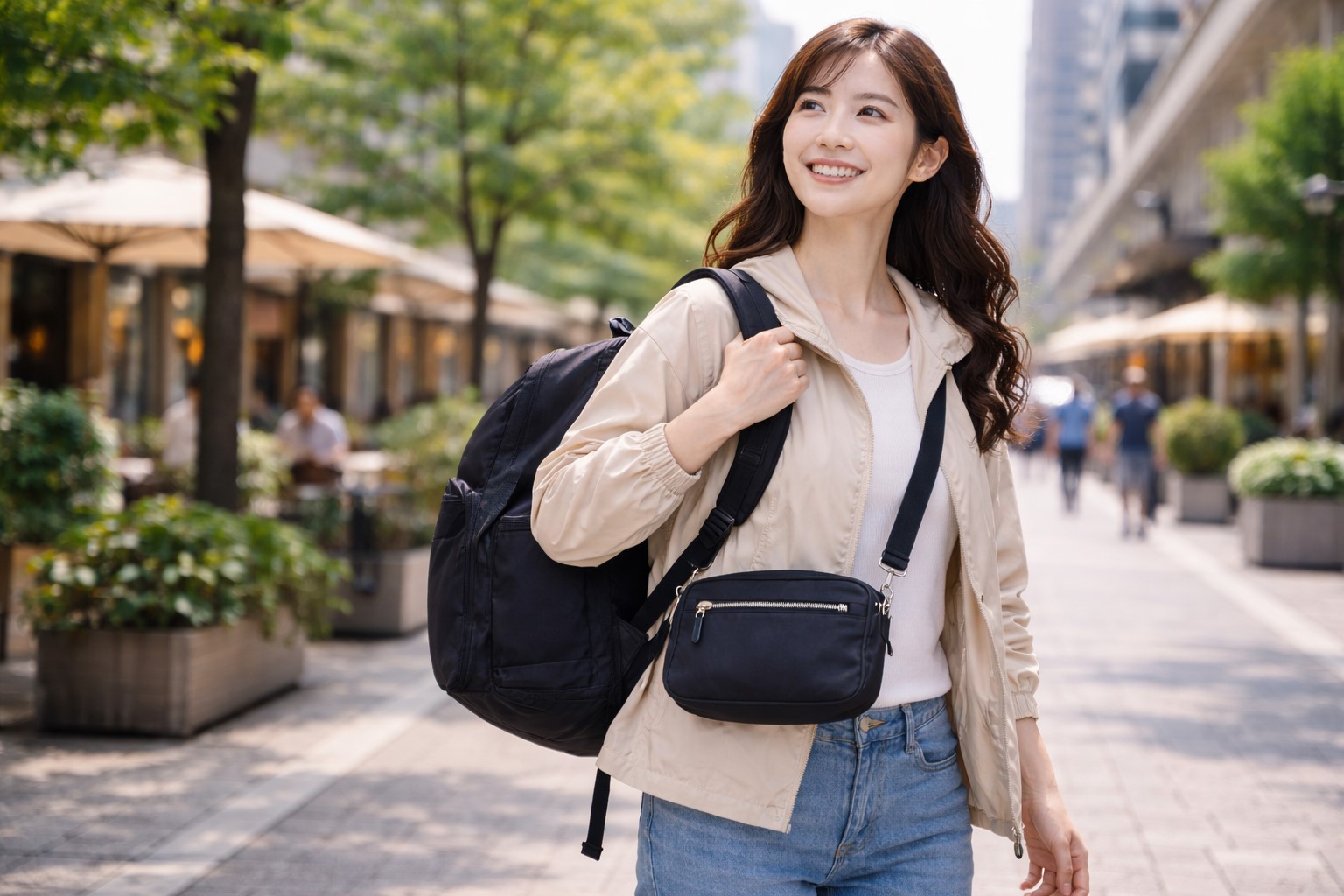 リュックとショルダバッグの２個持ち旅行！サブバッグの賢い選び方