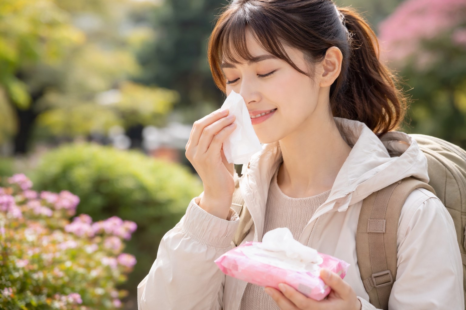 長時間の外出には肌に優しい保湿を