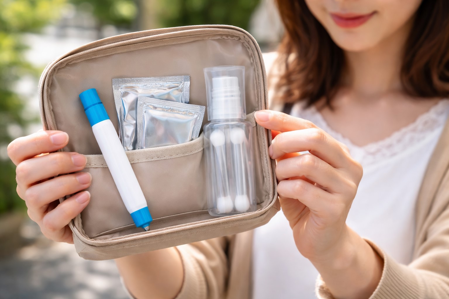 携帯や持ち運びに便利な100均のシミ抜き