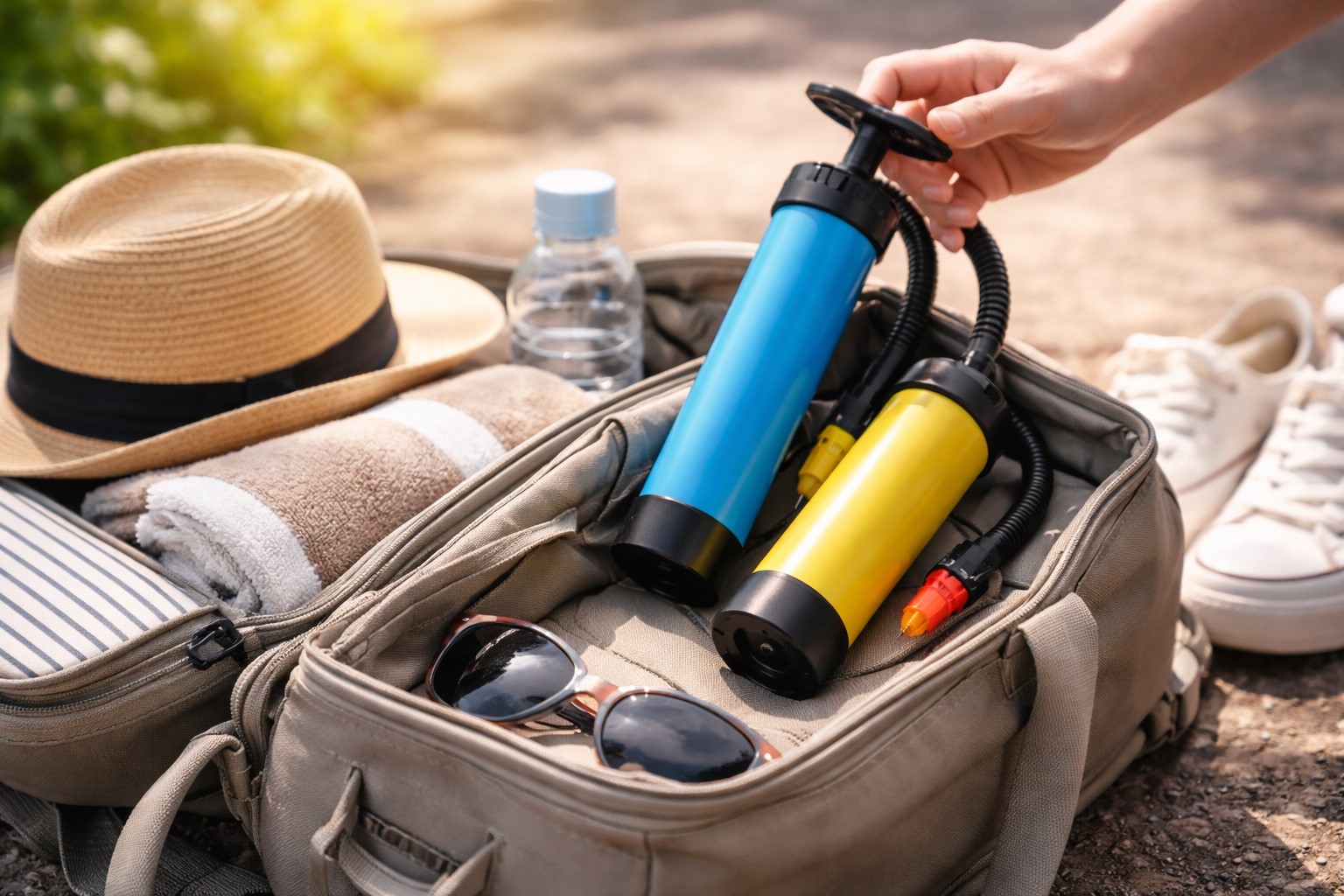 持ち運びに便利な種類と選び方