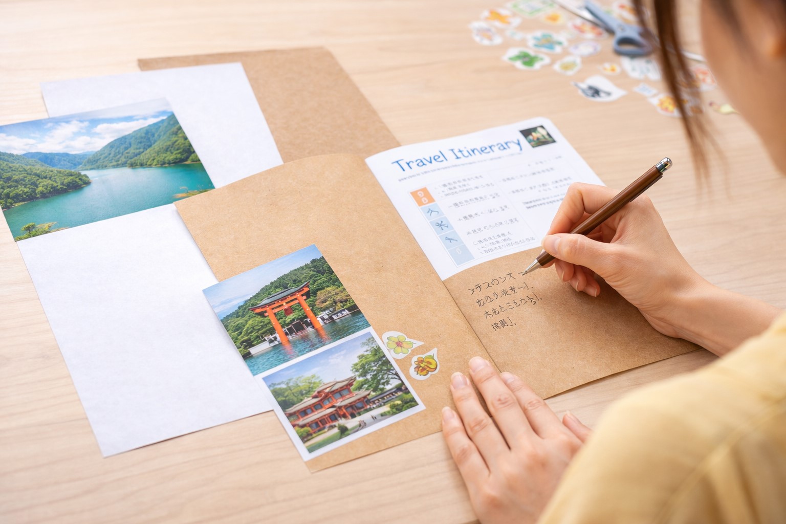 旅行のしおり作りに最適な用紙の選び方