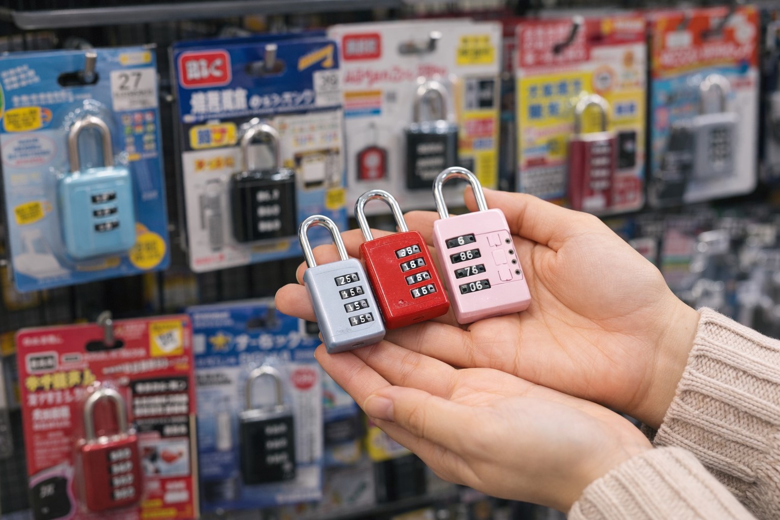 ダイヤル式南京錠の選び方
