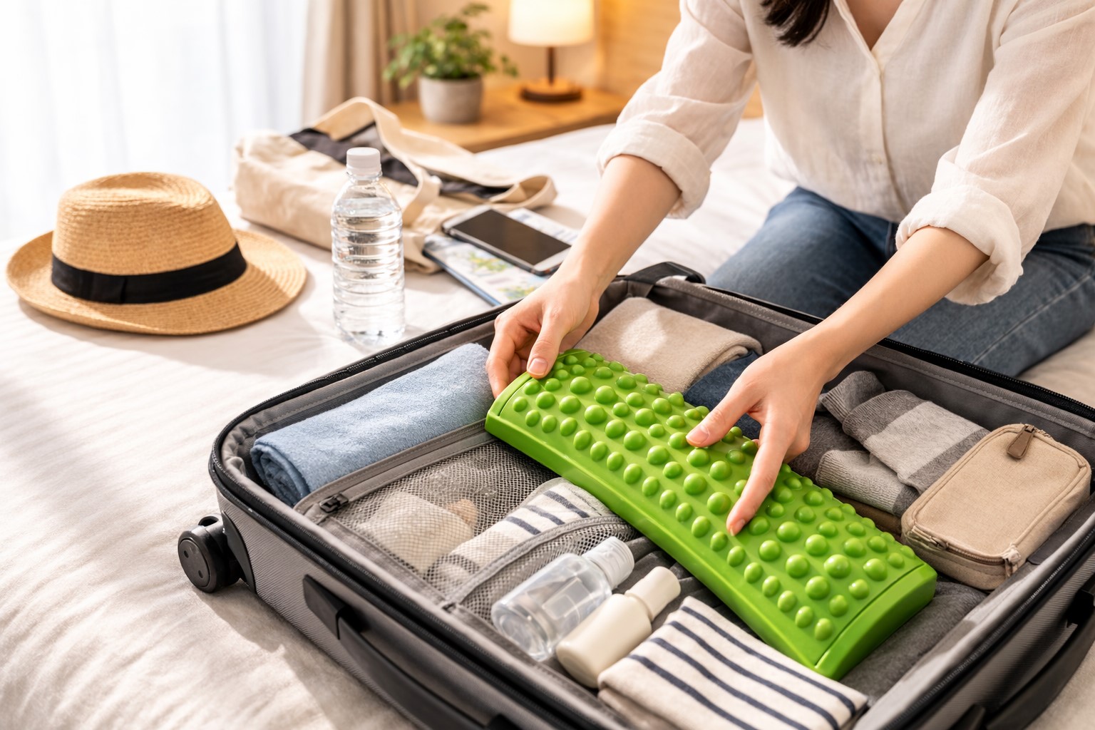 コンパクトなサイズで持ち運びが簡単