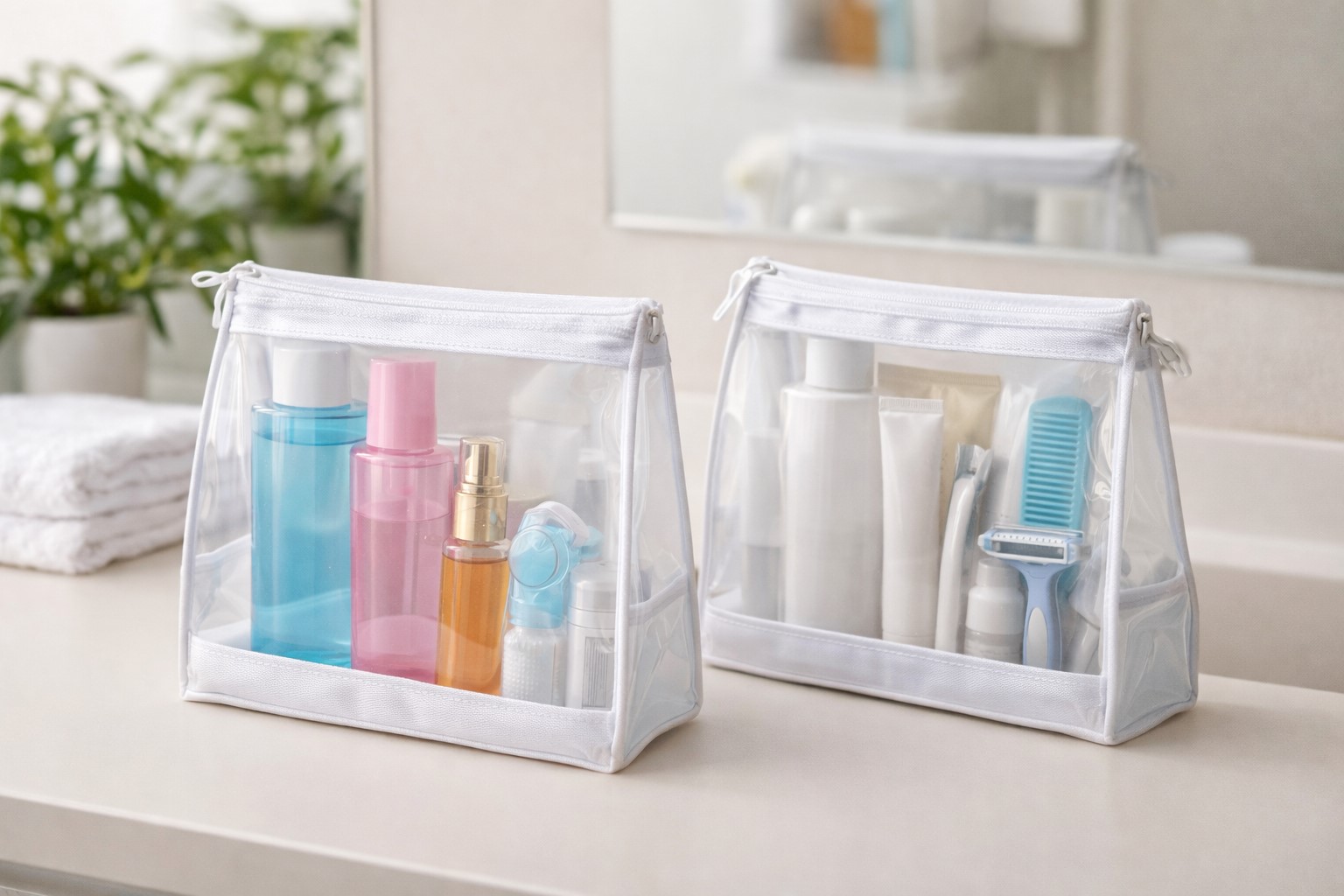 マチありで自立する形状が旅に便利