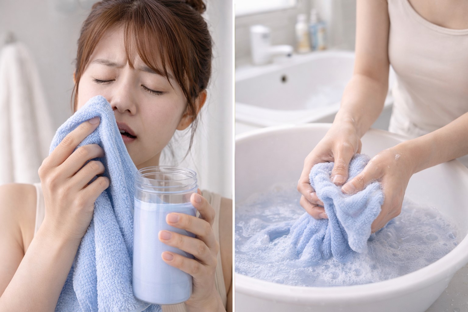 買った直後の匂いと予洗いの手順