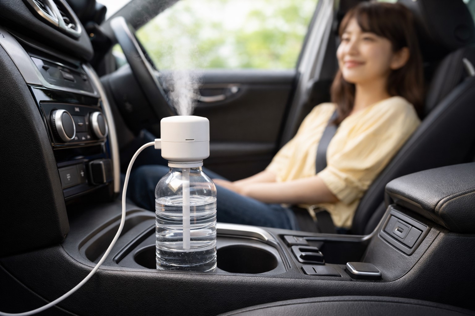 手軽なペットボトル装着型