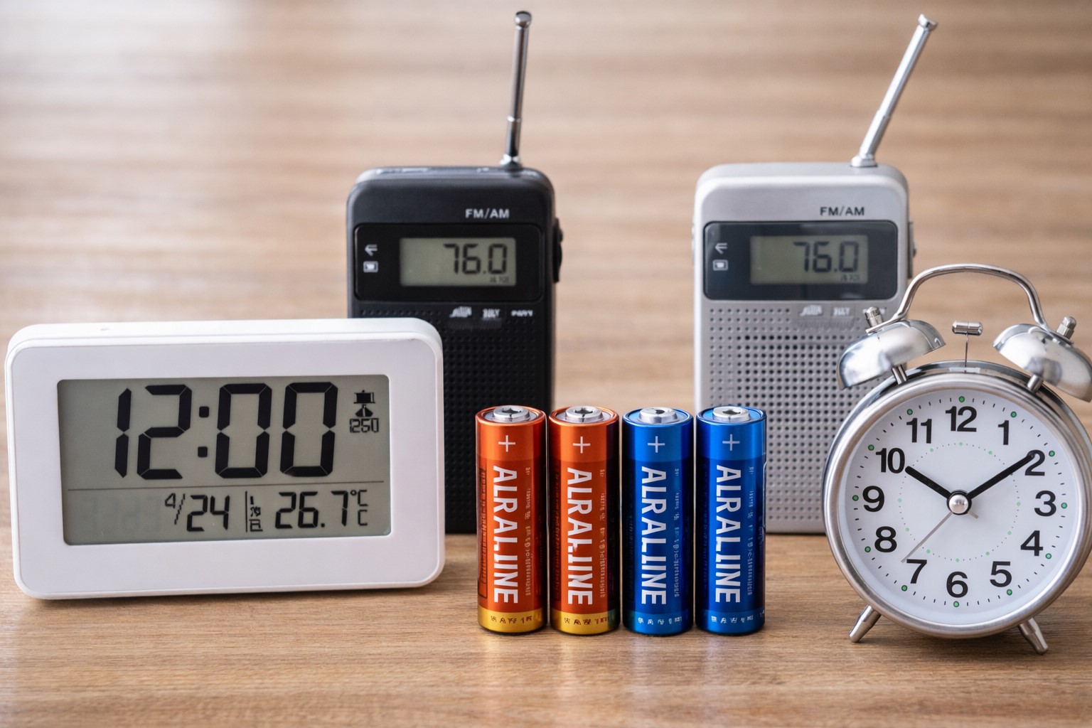 機器で変わるアルカリとマンガンの差