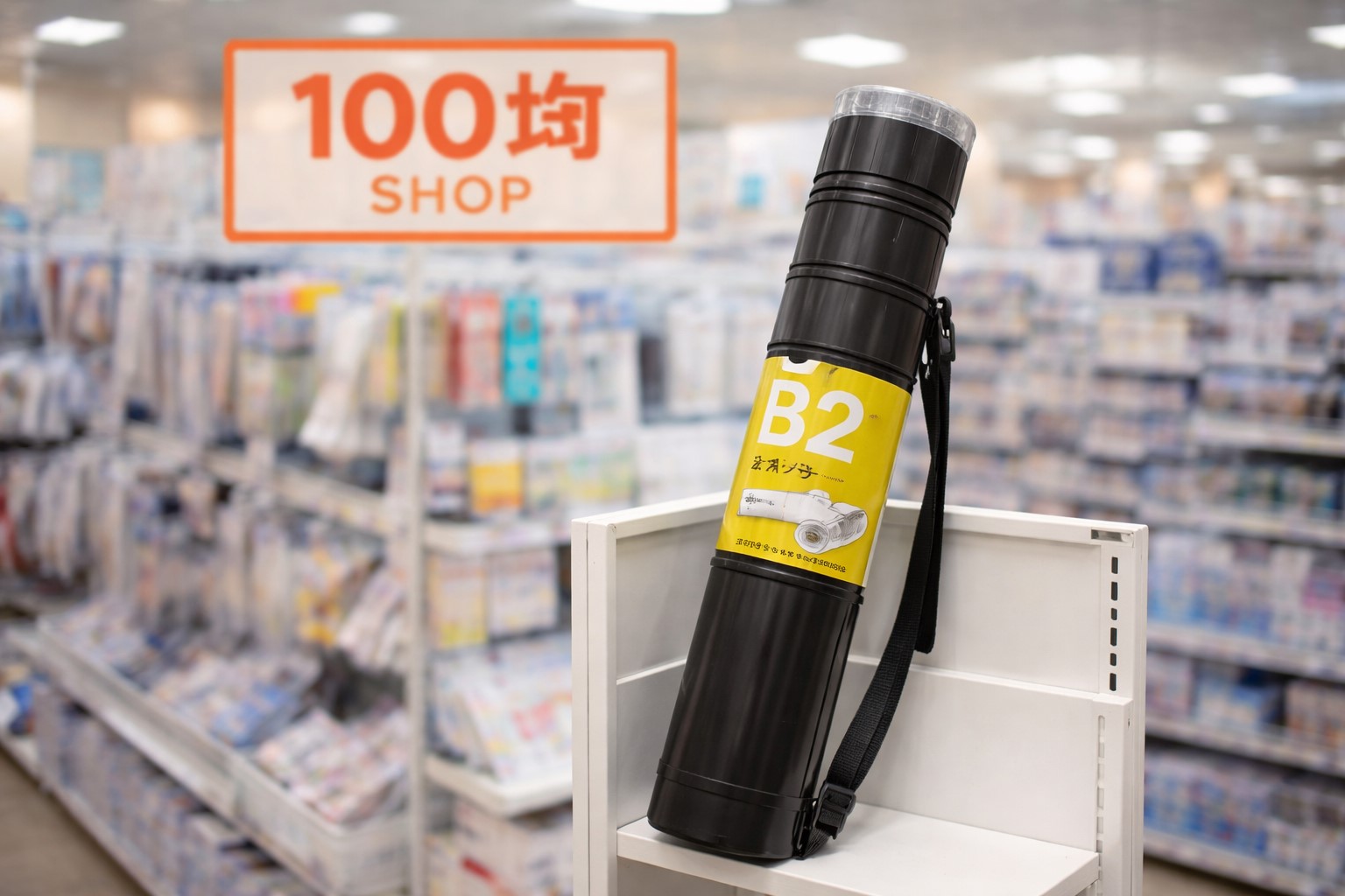 B2のポスターケースは100均にある