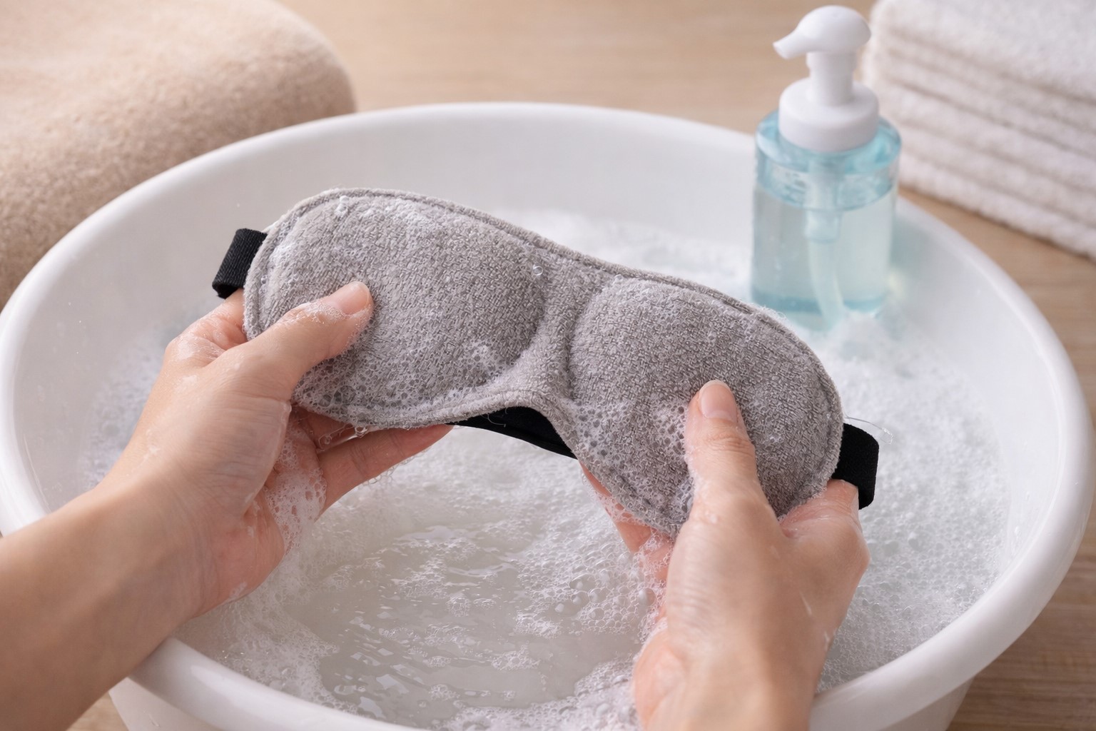 洗濯できる素材で常に清潔に