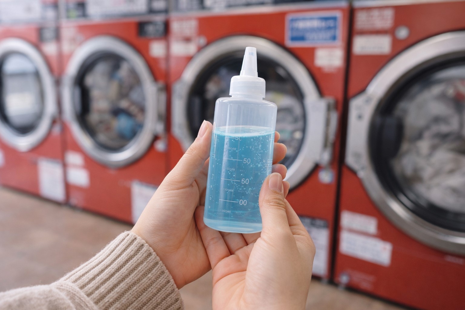 コインランドリーで使いやすい形状