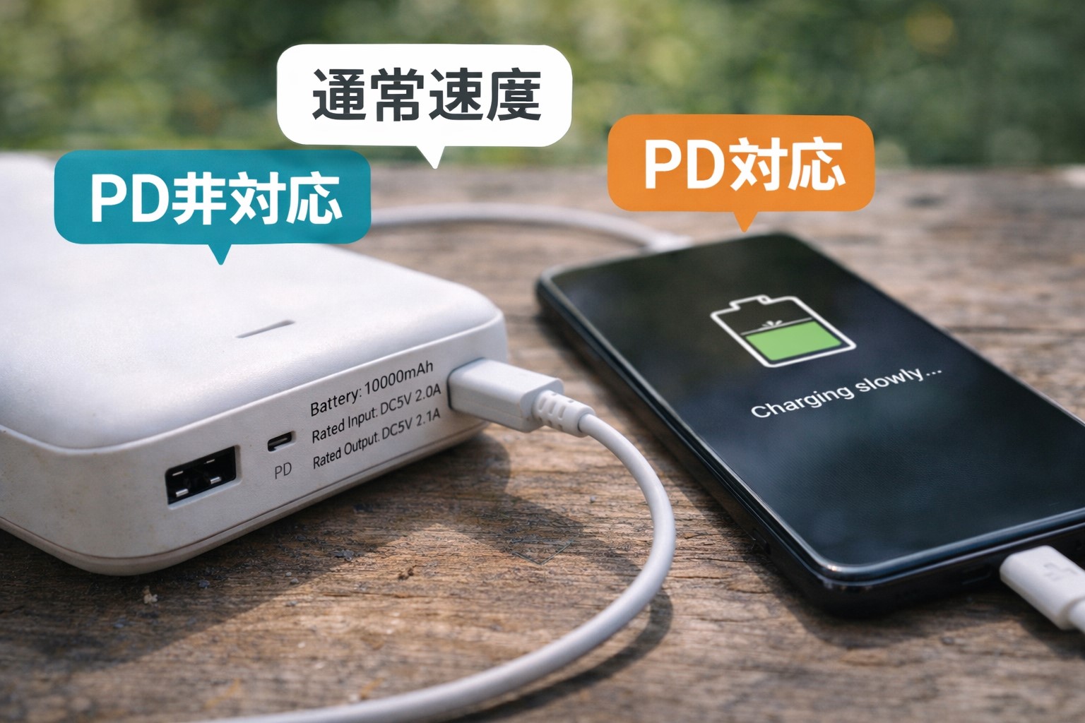 急速充電できない原因と対策