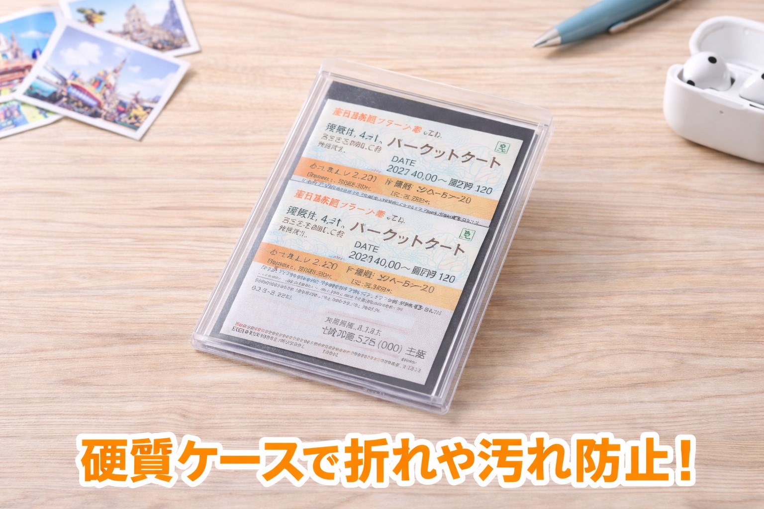 推し活用の硬質ケースで綺麗に保管