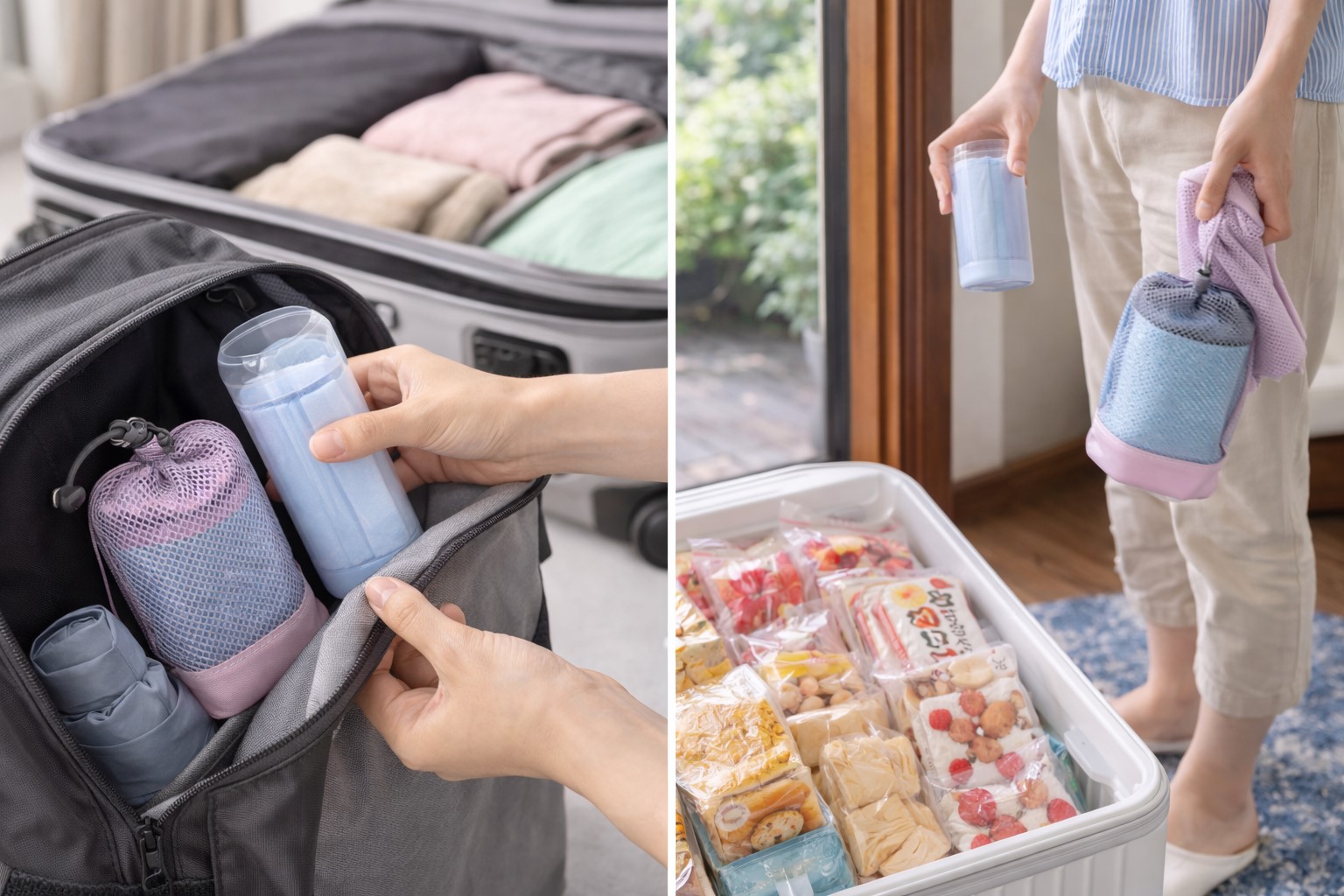 国内旅行の持ち運びに便利な理由