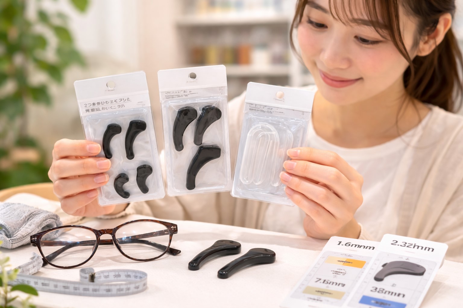 耳掛け式メガネストッパーの選び方