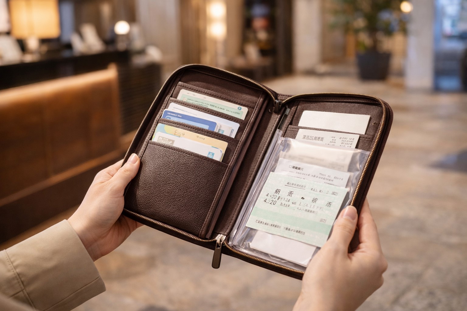 ダイソーの高見えレザー調ケース