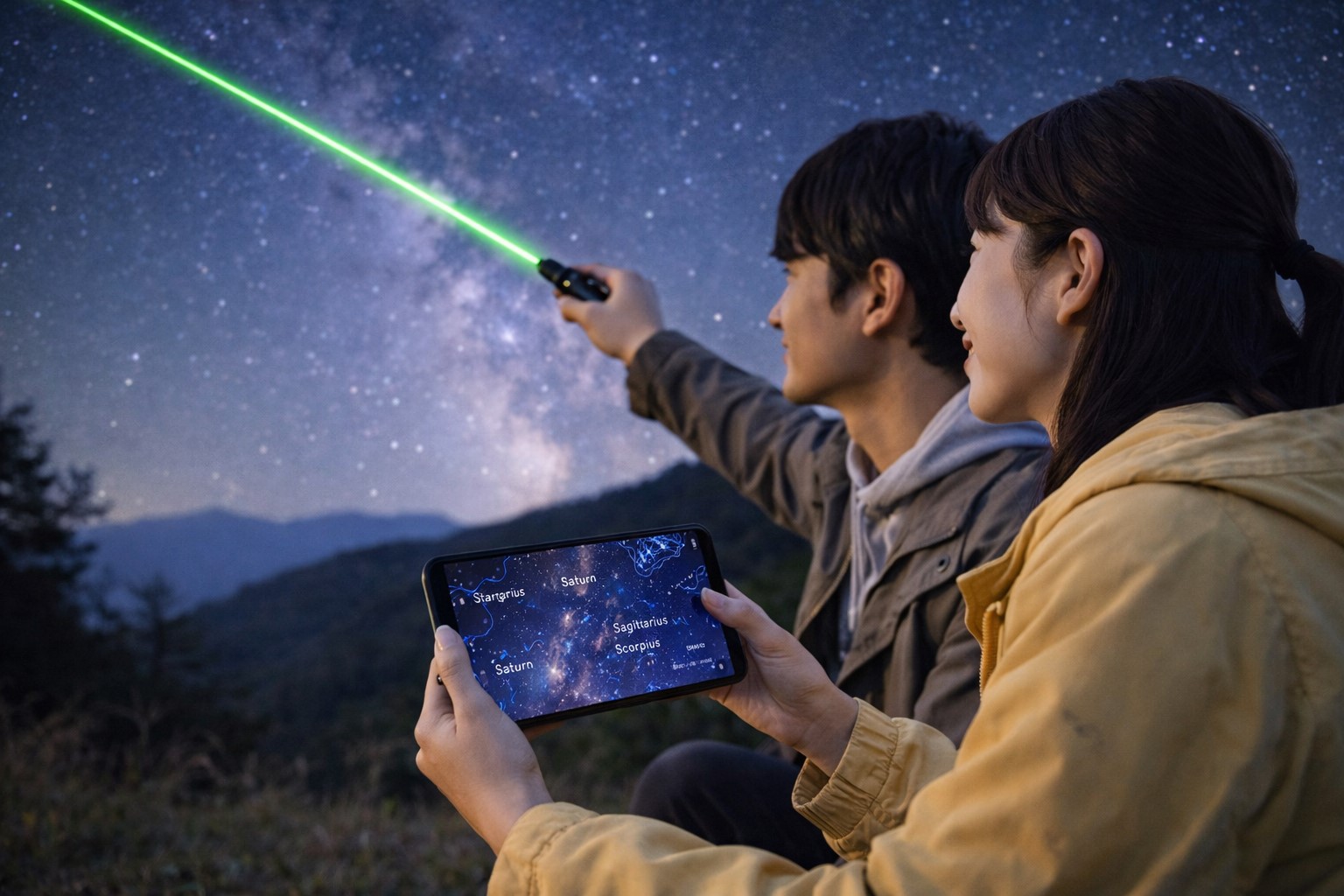 スマホの星空アプリと併用する便利な使い方