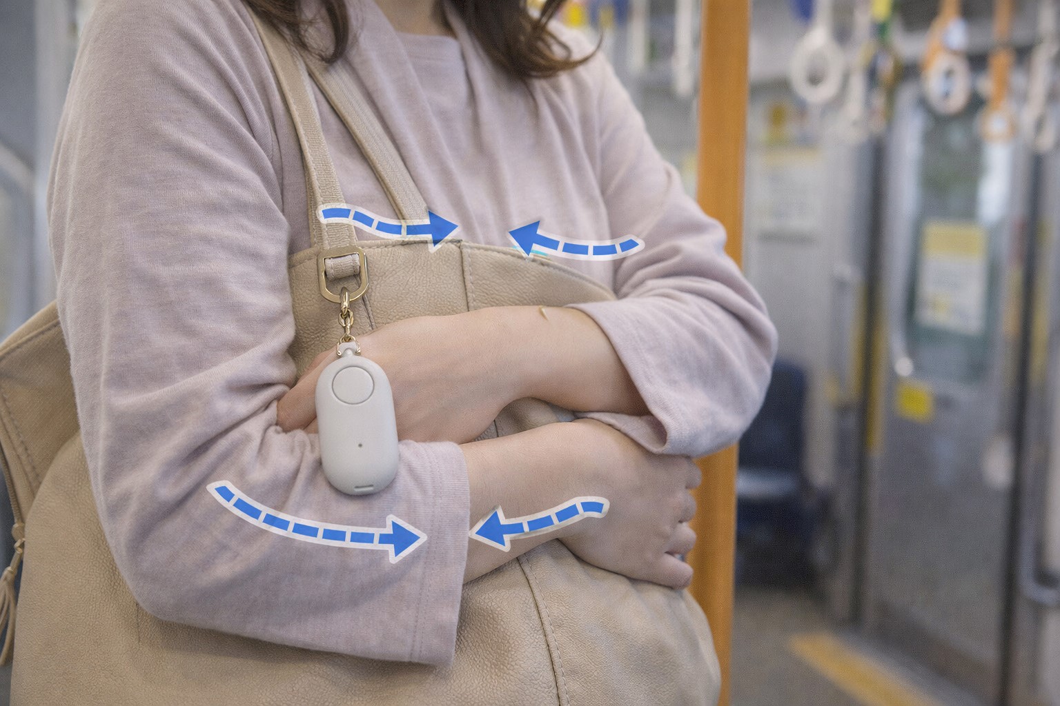 電車やバス内での安全な持ち運び方