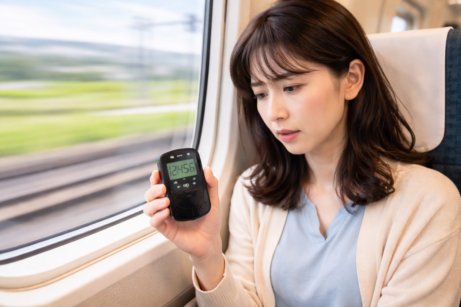 乗り物での旅行は精度に注意する