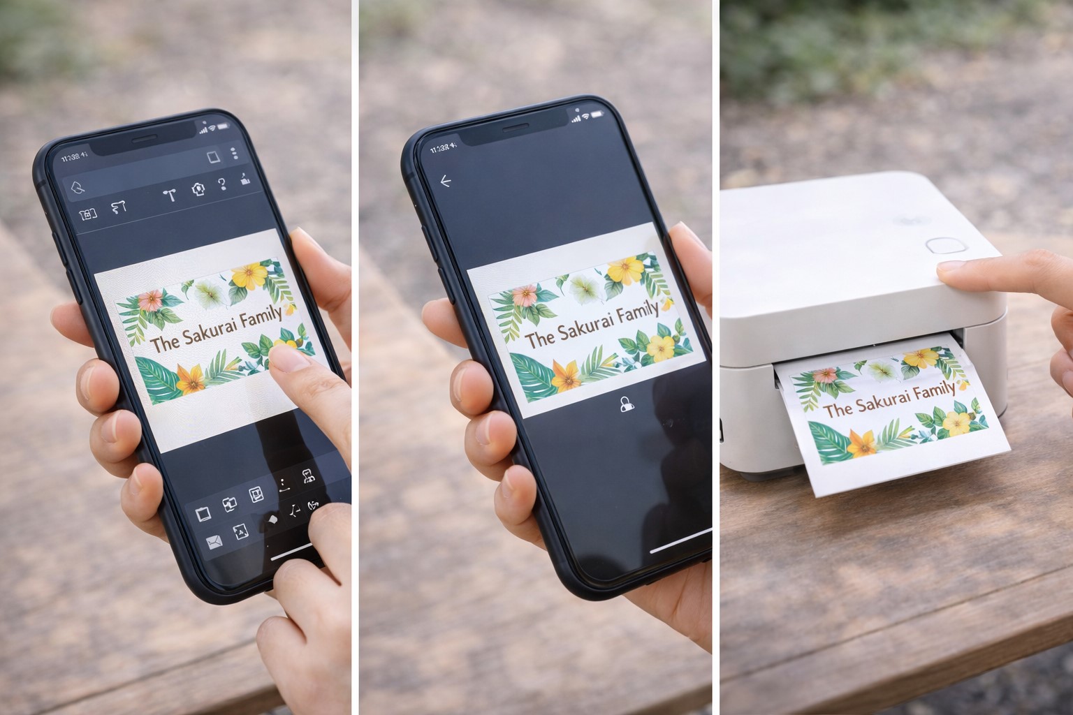 スマホと無料アプリでラベルを自作する3ステップ