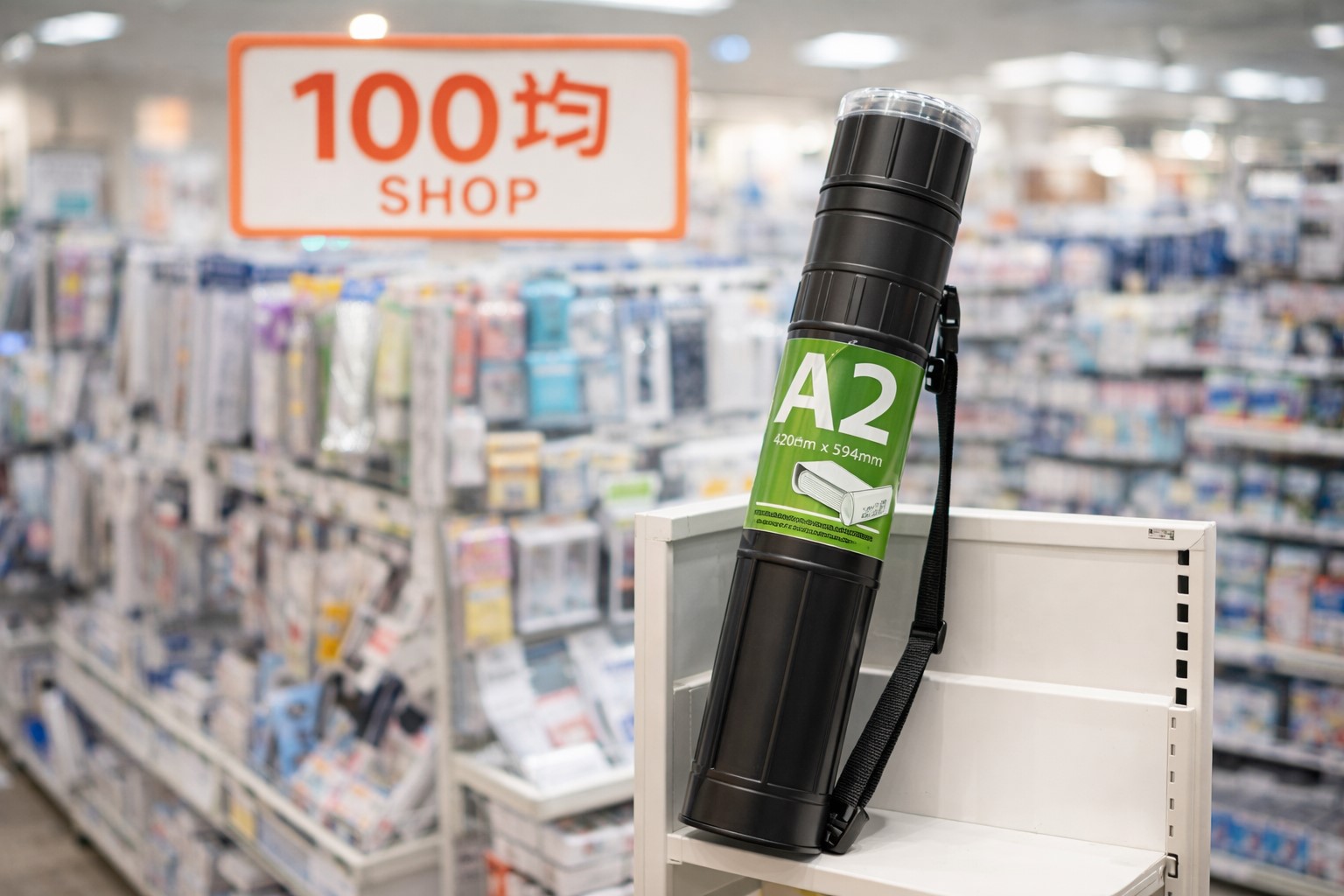 A2のポスターケースも100均で代用