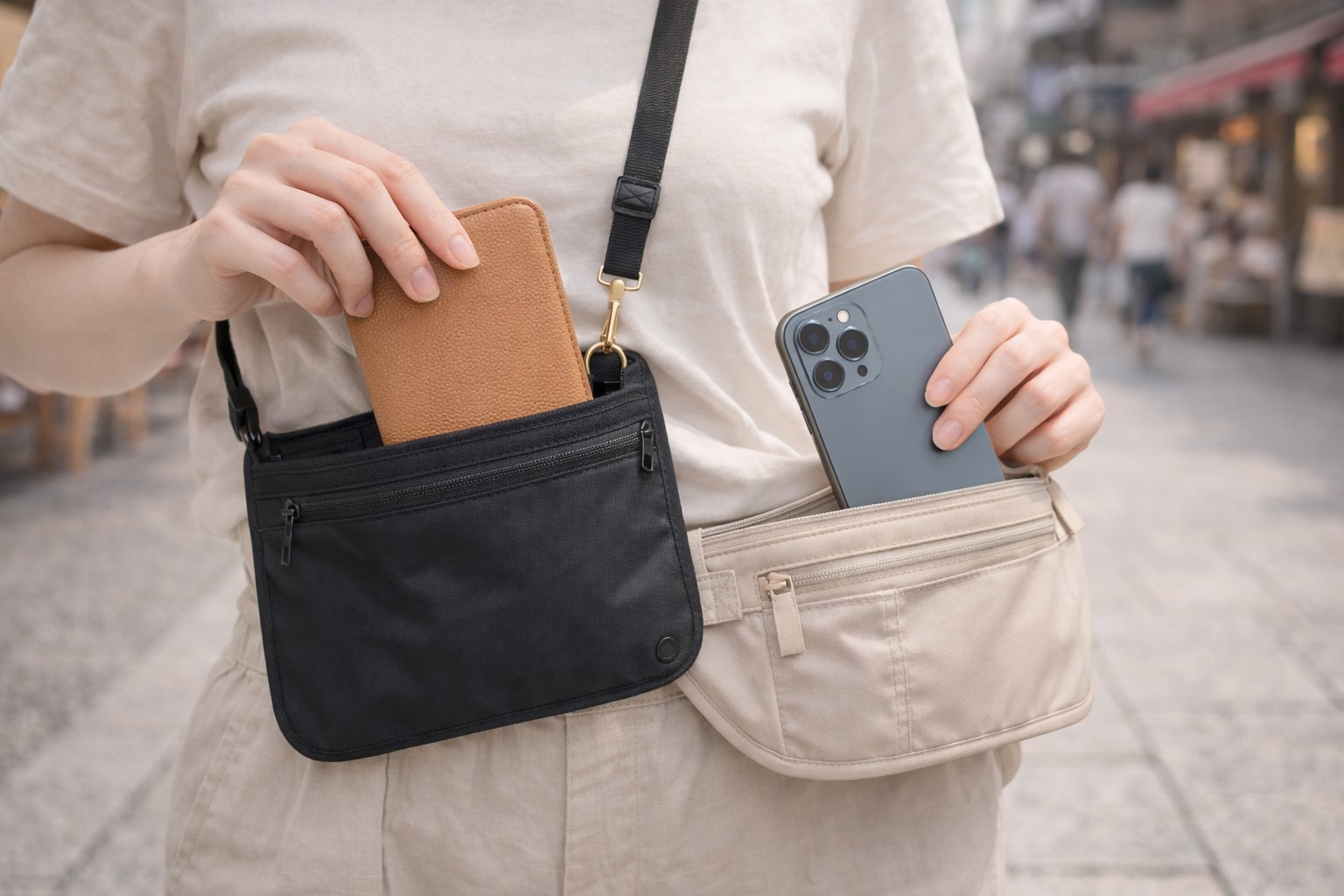 長財布やスマホは入る？実際の収納力