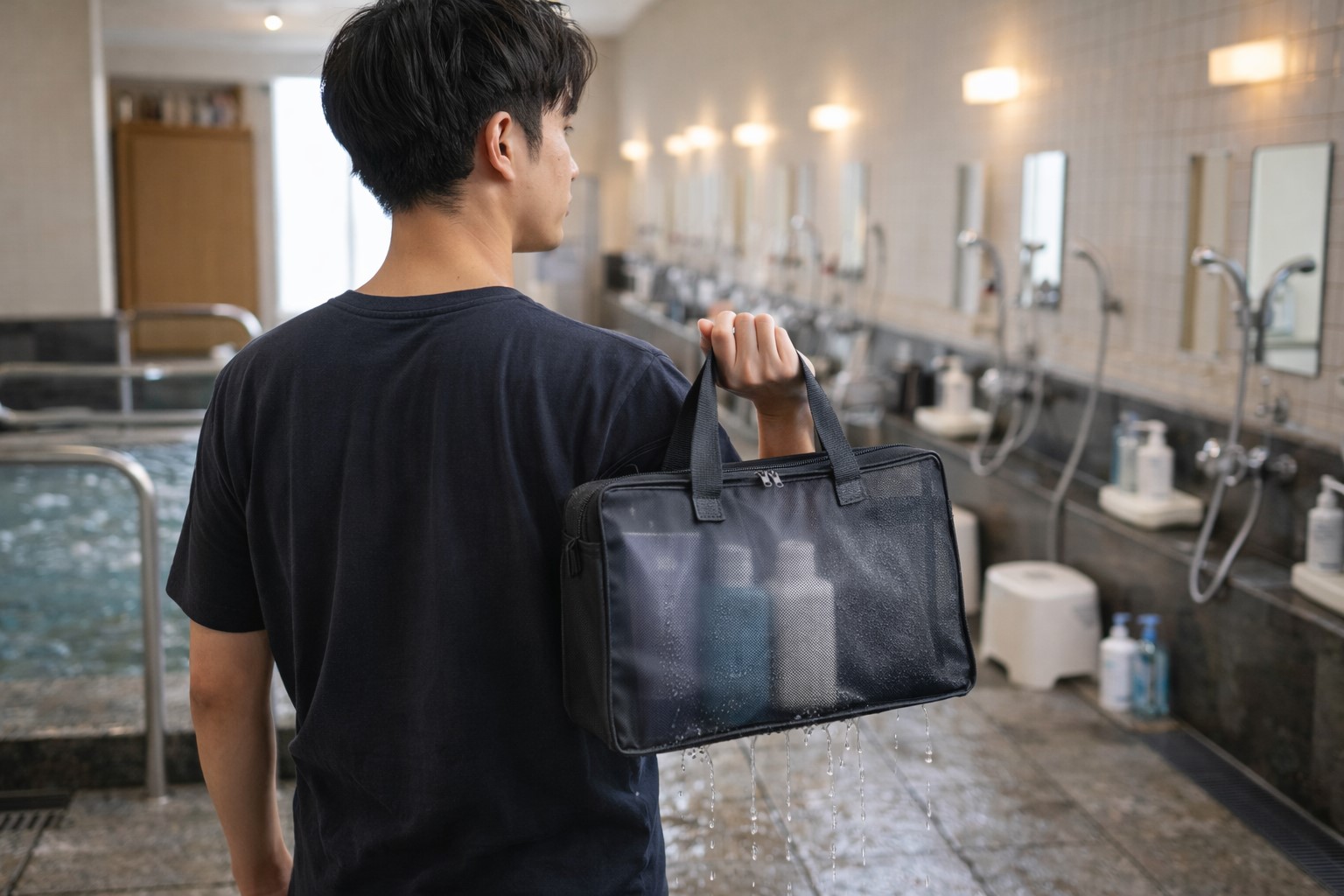 100均のスパバッグはメンズにも最適