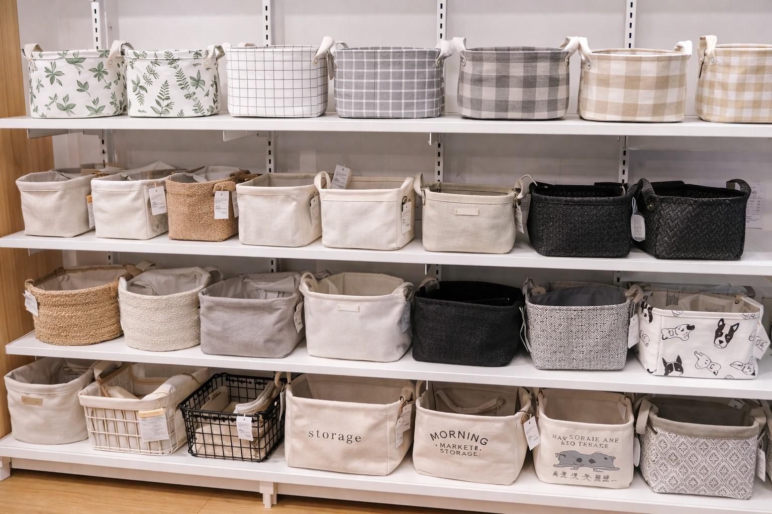 デザイン性と自立する素材ならセリア