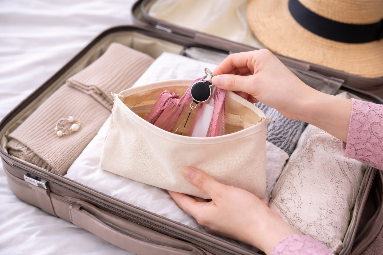 国内旅行でかさばらない選び方のコツ