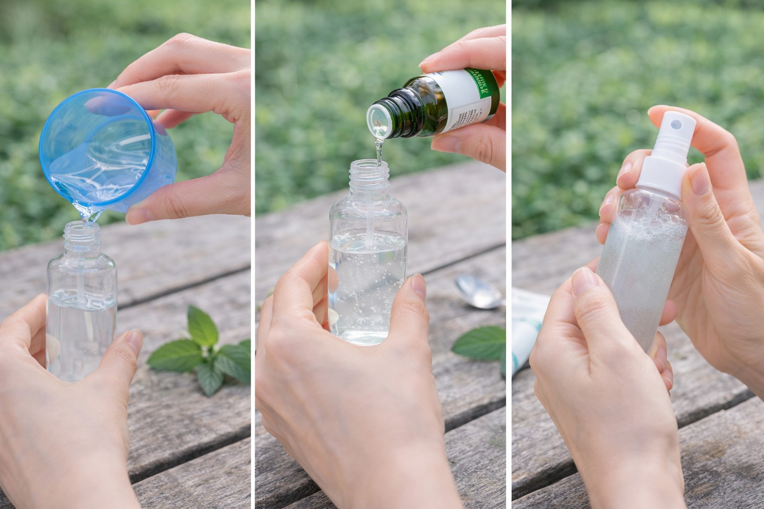 ハッカ油スプレーの具体的な作り方と手順