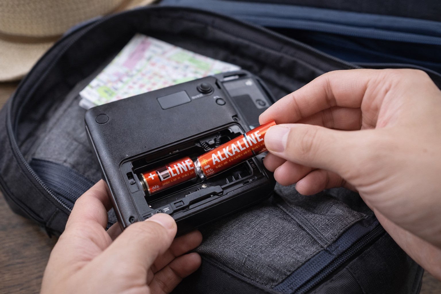 旅行後に必ず行うべき電池の抜き取り