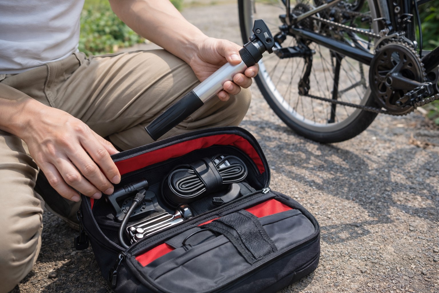 出先での自転車トラブルへの備え