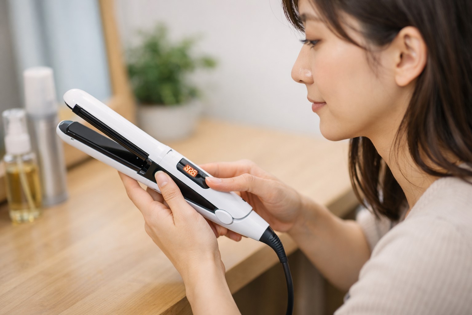 失敗を防ぐためのヘアアイロンの設定温度