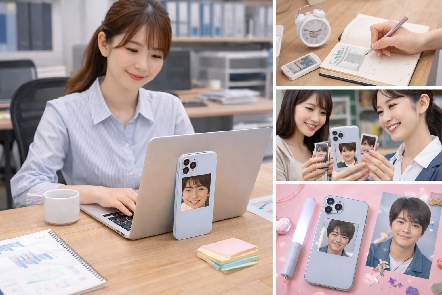 工作や推し活でのアレンジ術