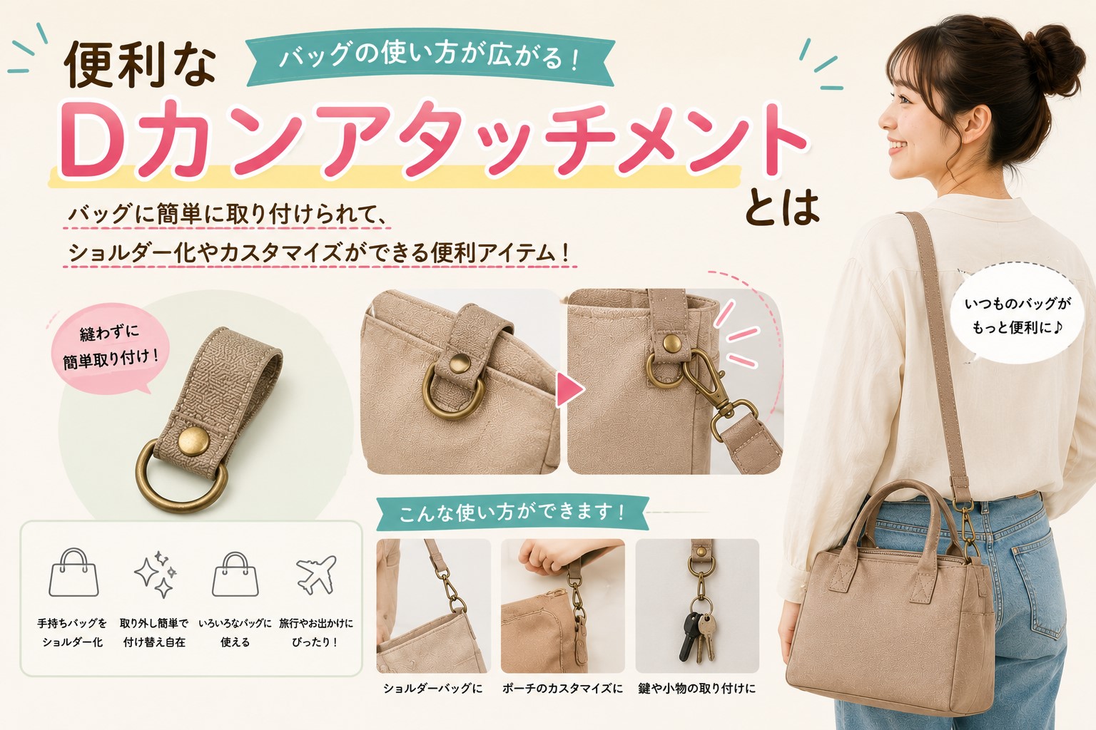 便利なDカンアタッチメントとは
