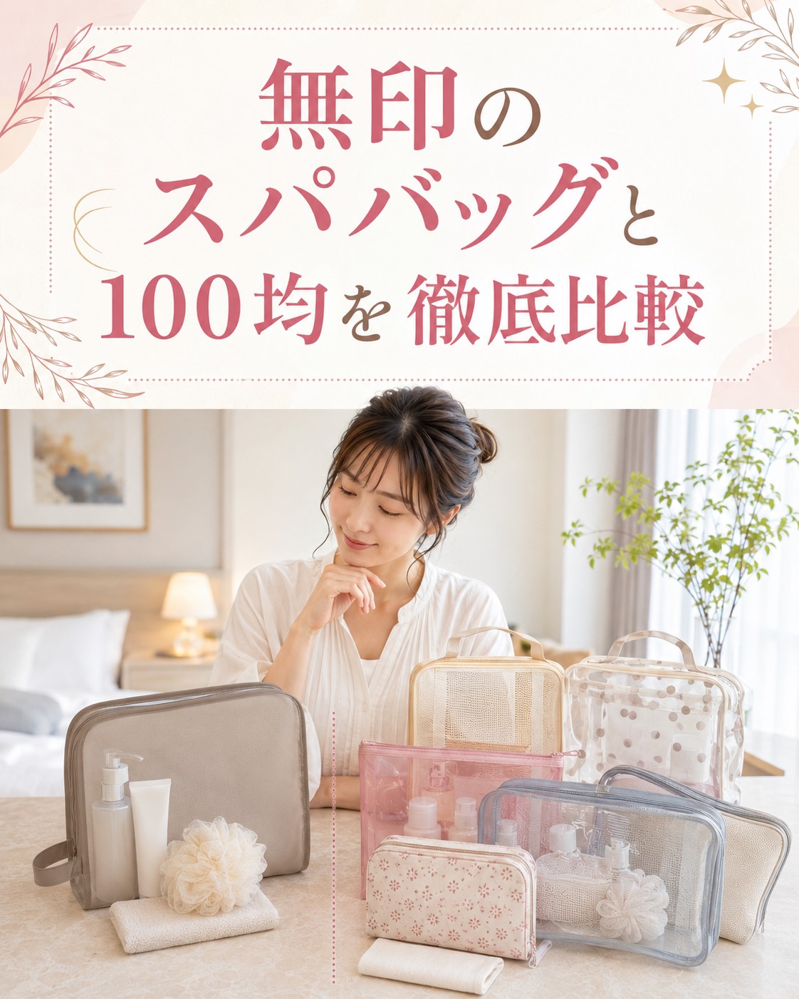 無印のスパバッグと100均を徹底比較
