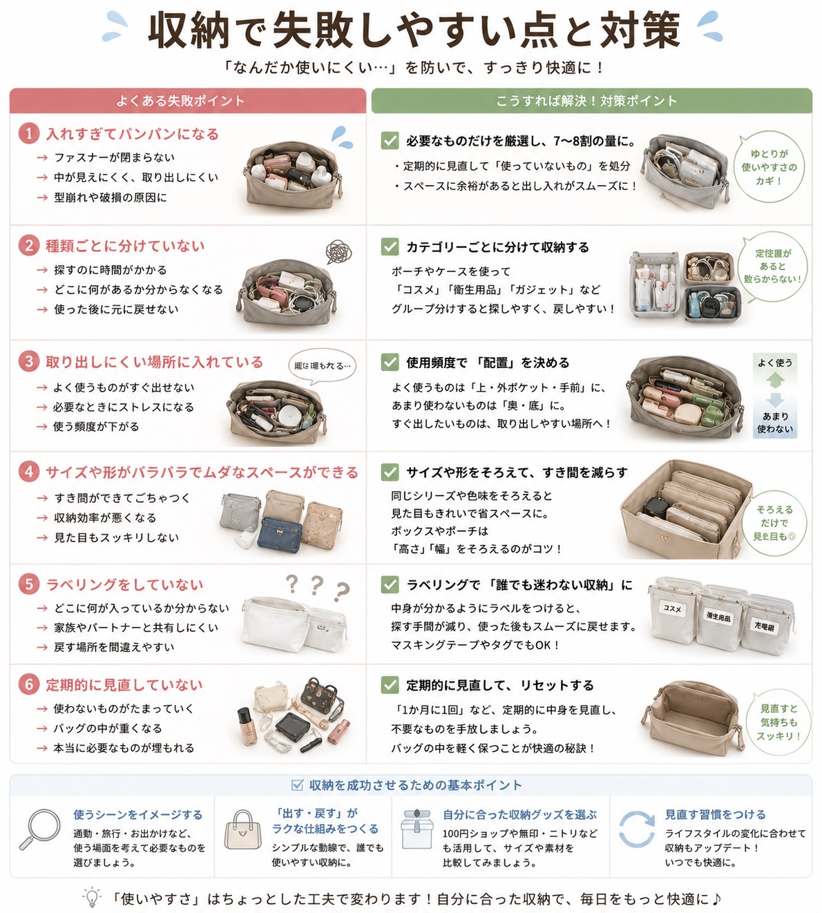 失敗しやすい点