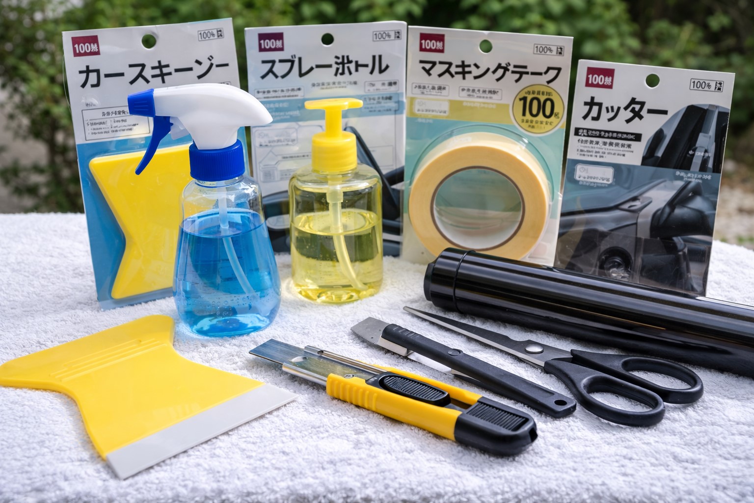 必要な道具は100均で揃える