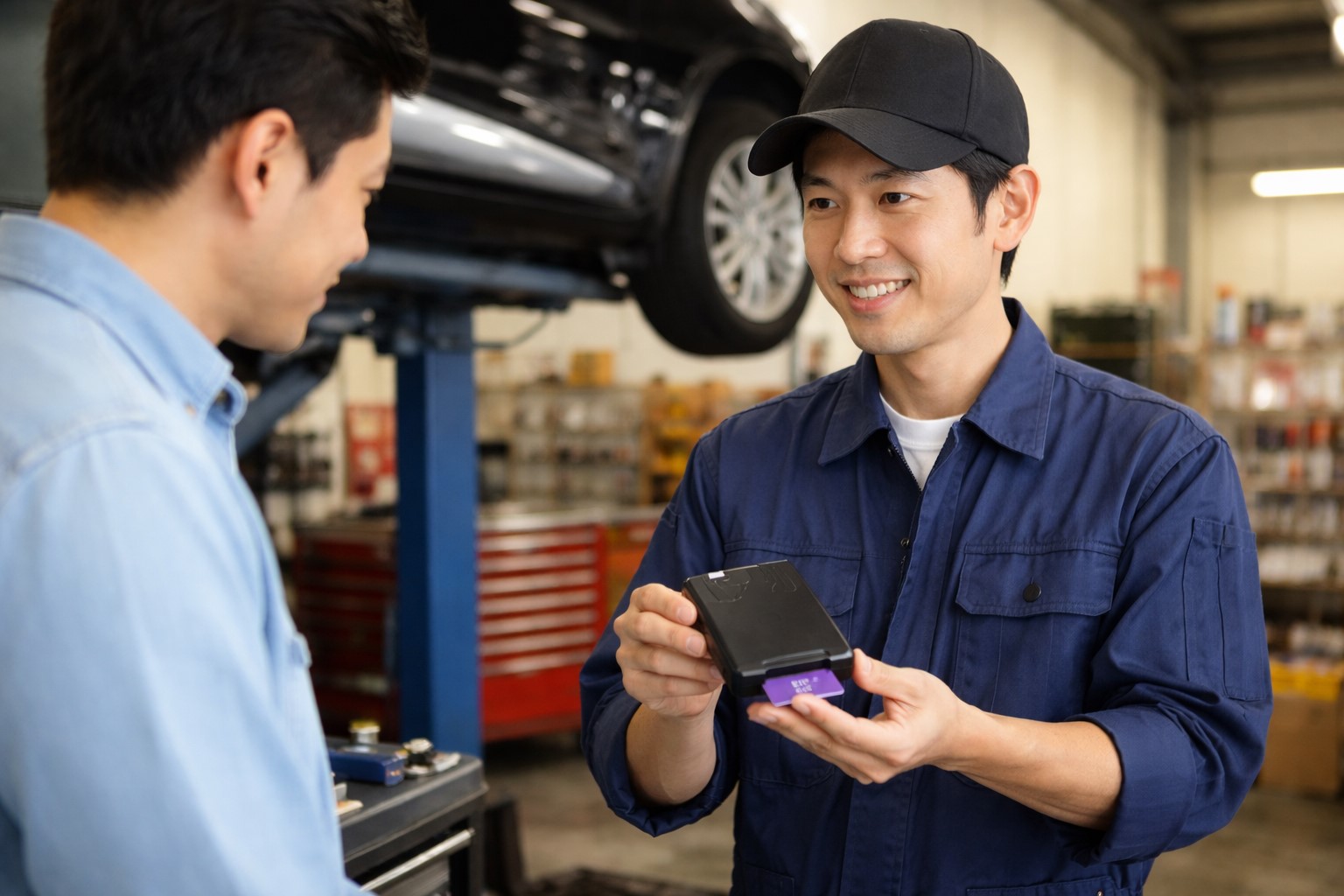 持ち込み取り付けに対応している店舗