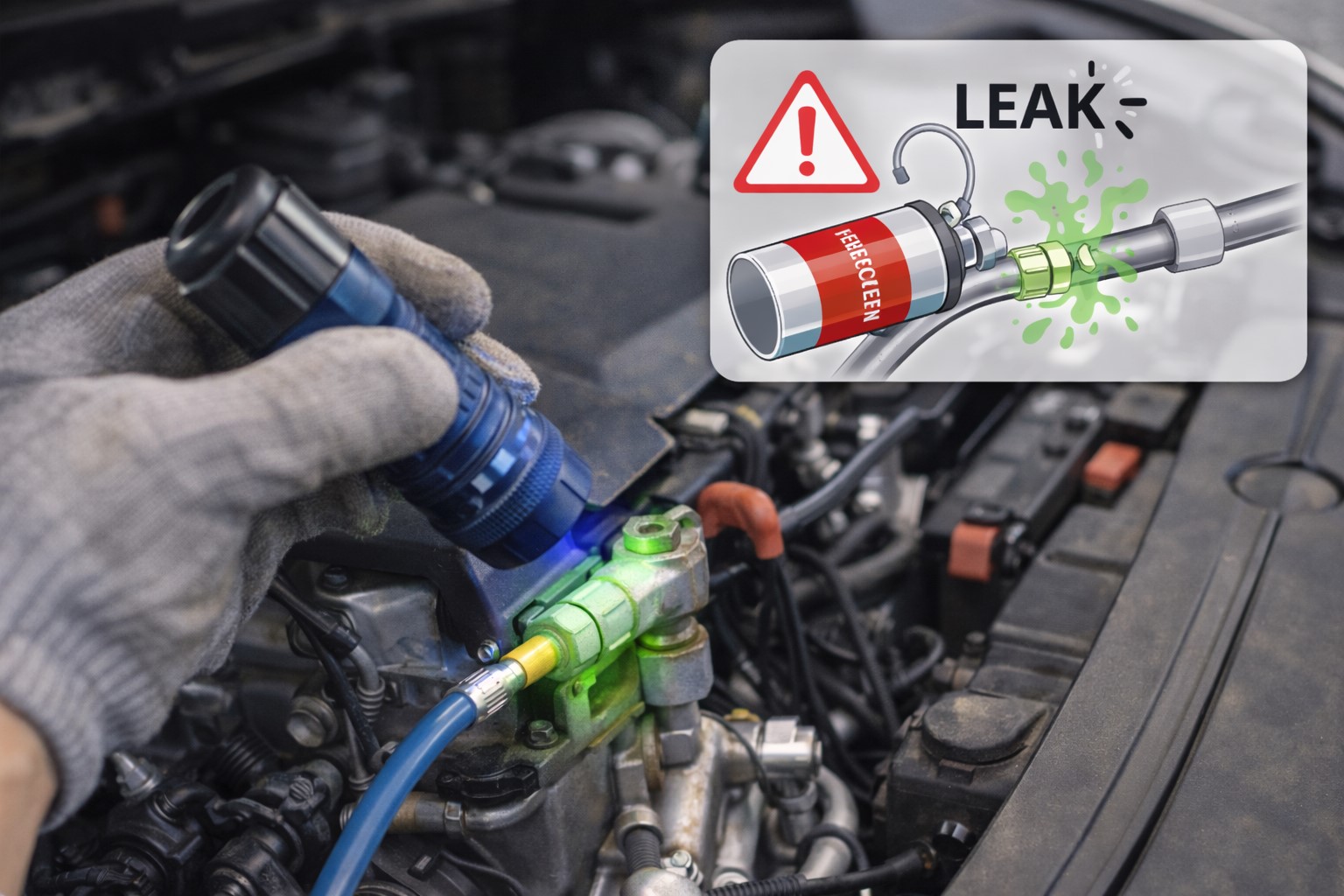 すぐ減る場合はガス漏れの可能性