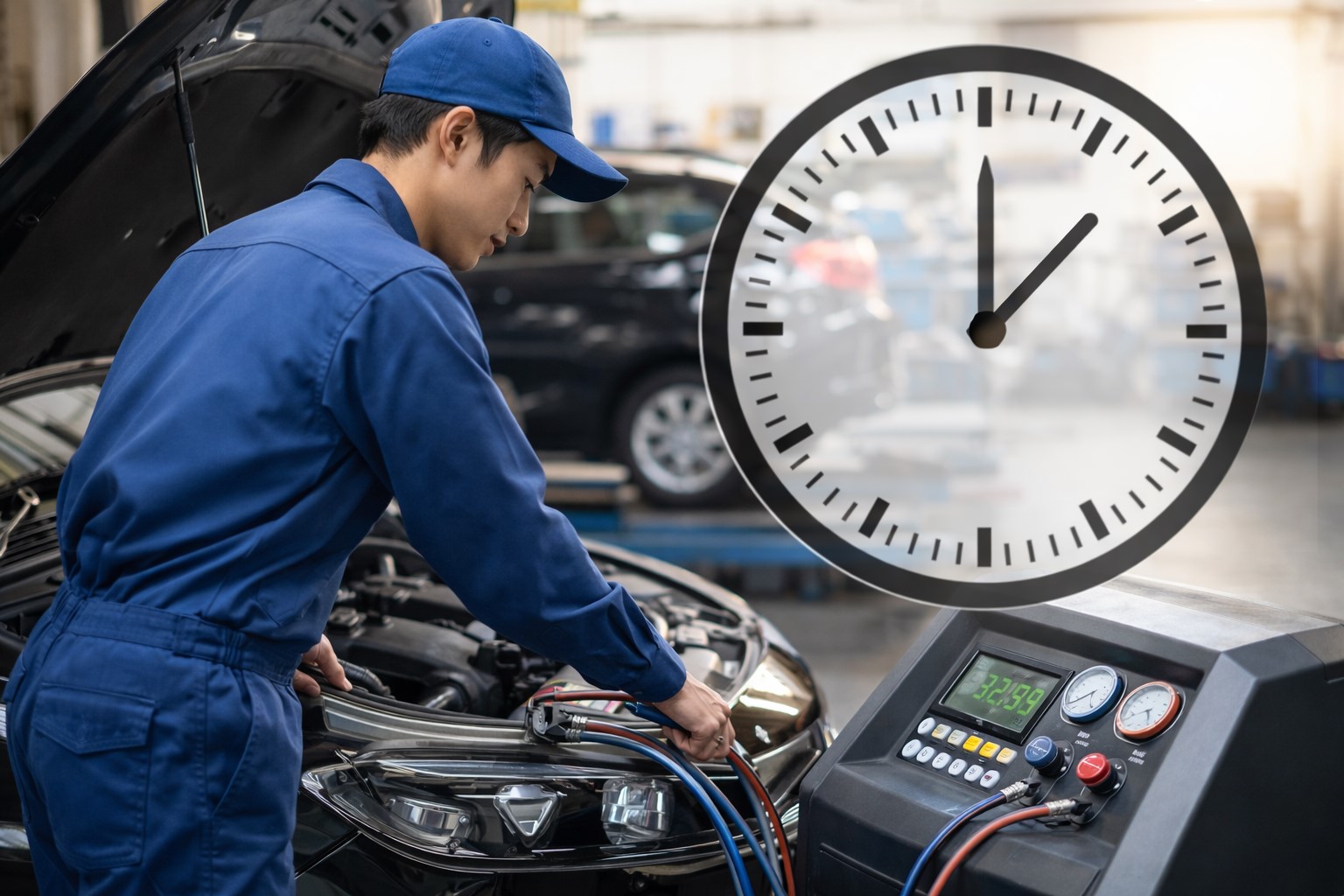 作業完了までにかかる時間の目安