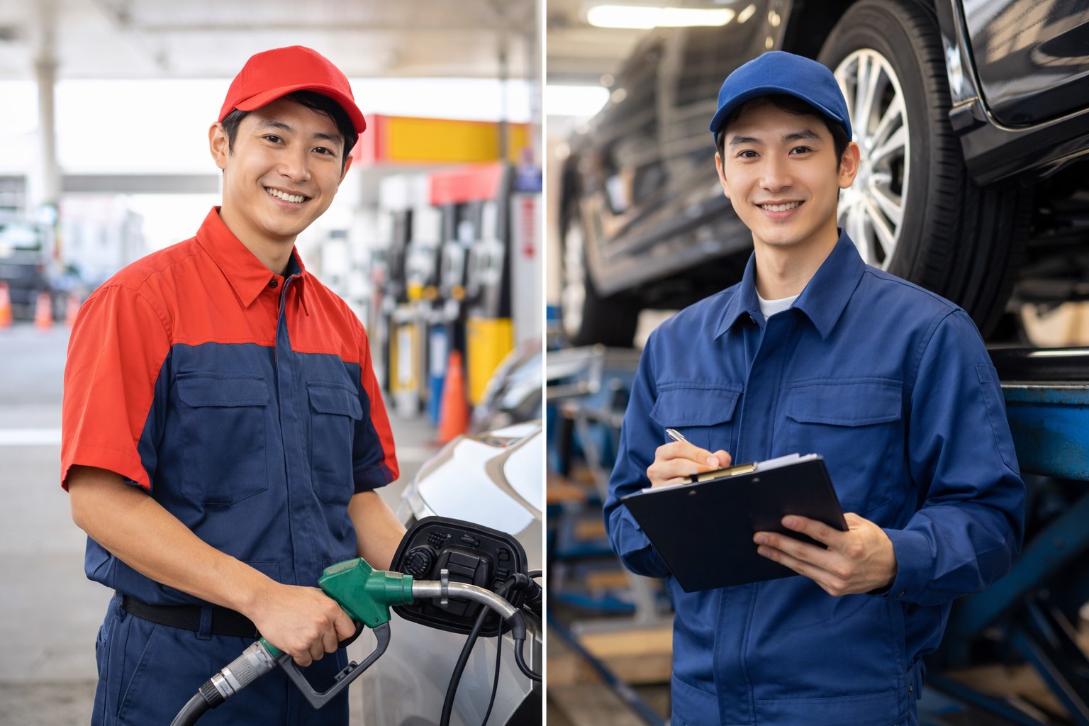 ガソリンスタンド等の業者の比較