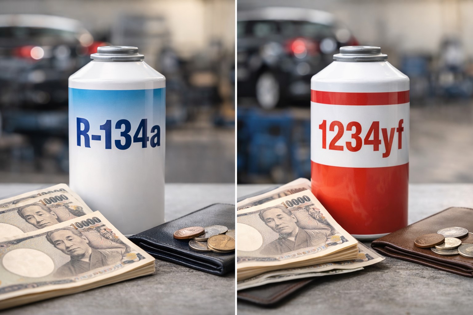 対応するガスの種類による違い