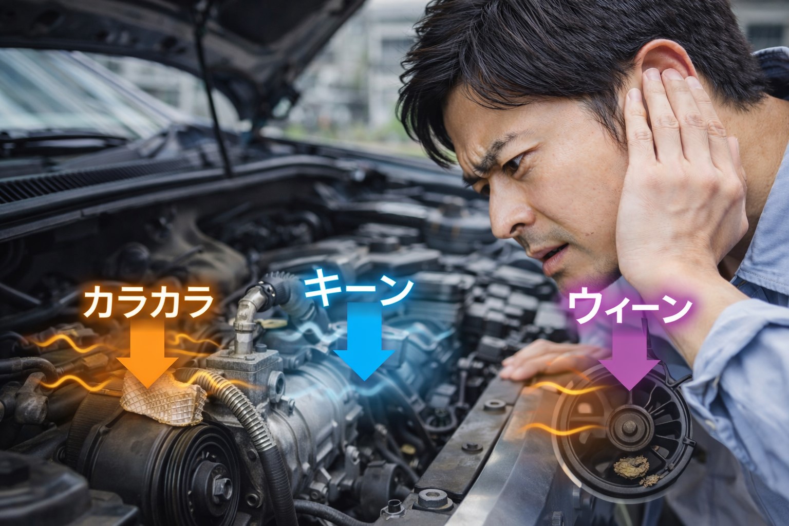 カラカラ音・キーン・ウィーン