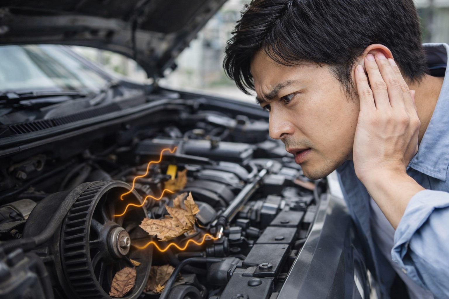 ガラガラと音がするとき